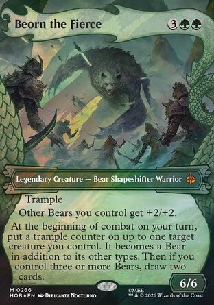 【ENG】 ☆Foil☆ 《凶猛的比翁/Beorn the Fierce》[哈比人]