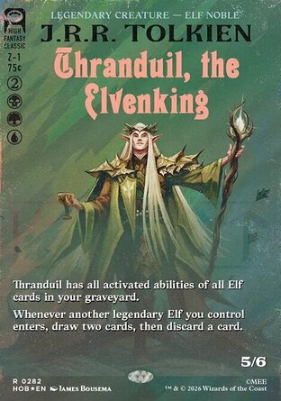 【ENG】 ☆Foil☆ 《精靈王瑟蘭督伊/Thranduil, the Elvenking》[哈比人]