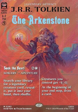 【ENG】 ☆Foil☆ 《家傳寶鑽#搜尋山之心/The Arkenstone#Seek the Heart》[哈比人]