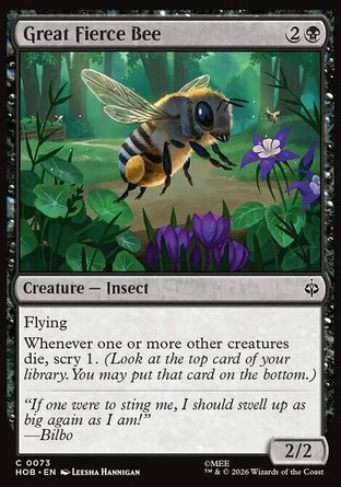 【ENG】《凶猛的大蜜蜂/Great Fierce Bee》[哈比人]