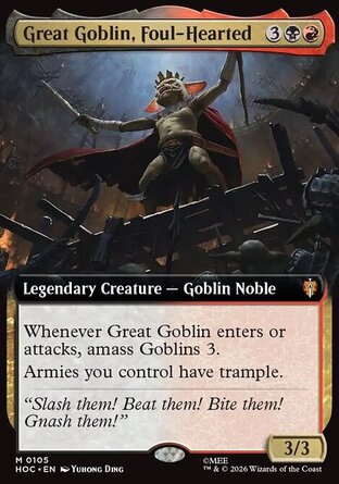 【ENG】《歹毒的半獸人頭領/Great Goblin, Foul-Hearted》[哈比人永恆系列]