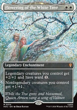 【ENG】 ☆Foil☆ 《聖白樹開花/Flowering of the White Tree》[哈比人永恆系列]