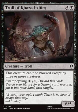 【ENG】《凱薩督姆食人妖/Troll of Khazad-dûm》[哈比人永恆系列]