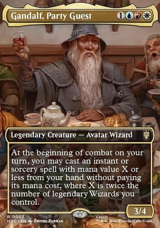 【ENG】《聚會賓客甘道夫/Gandalf, Party Guest》[哈比人永恆系列]