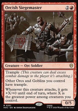 【ENG】《半獸人圍攻大師/Orcish Siegemaster》[哈比人永恆系列]