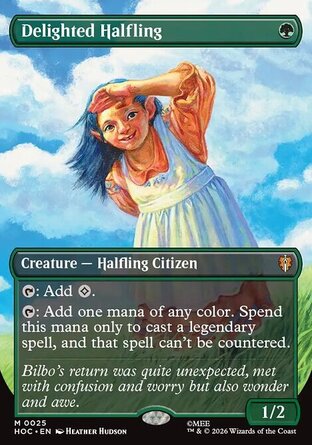 【ENG】 ☆Foil☆ 《快樂的半身人/Delighted Halfling》[哈比人永恆系列]