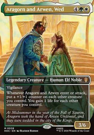 【ENG】《新婚燕爾亞拉岡與亞玟/Aragorn and Arwen, Wed》[哈比人永恆系列]