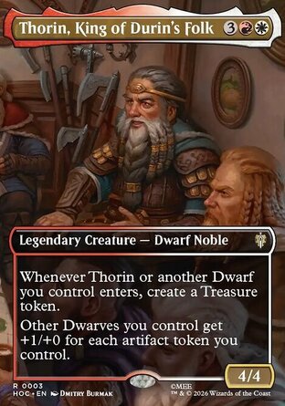 【ENG】《都靈一族之王索林/Thorin, King of Durin's Folk》[哈比人永恆系列]
