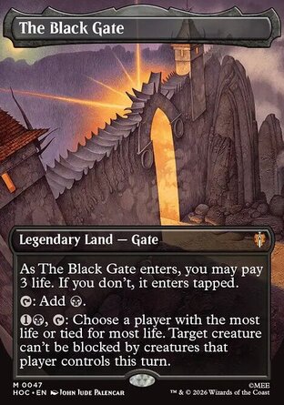 【ENG】 ☆Foil☆ 《黑門/The Black Gate》[哈比人永恆系列]