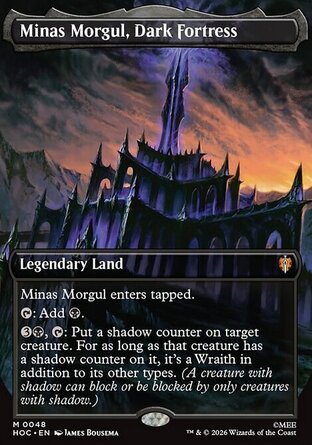 【ENG】 ☆Foil☆ 《黑暗堡壘米那斯魔窟/Minas Morgul, Dark Fortress》[哈比人永恆系列]