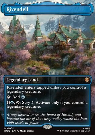 【ENG】 ☆Foil☆ 《瑞文戴爾/Rivendell》[哈比人永恆系列]