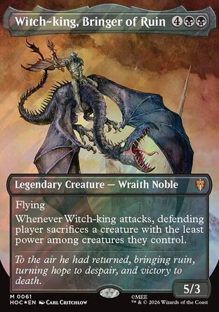 【ENG】《毀滅使者巫王/Witch-king, Bringer of Ruin》[哈比人永恆系列]