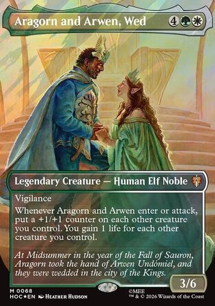 【ENG】《新婚燕爾亞拉岡與亞玟/Aragorn and Arwen, Wed》[哈比人永恆系列]