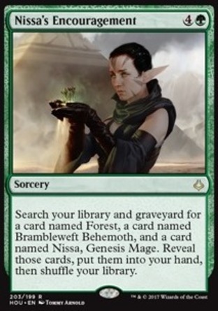 【JPN】《妮莎的鼓勵/Nissa's Encouragement》[幻滅時刻]