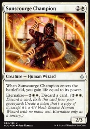 【JPN】《日焰鞭鬥士/Sunscourge Champion》[幻滅時刻]