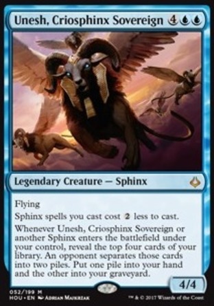 【JPN】《羊芬斯君王烏納許/Unesh, Criosphinx Sovereign》[幻滅時刻]
