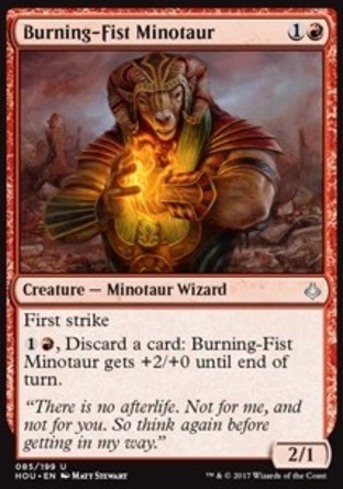 【JPN】《焰拳牛頭怪/Burning-Fist Minotaur》[幻滅時刻]