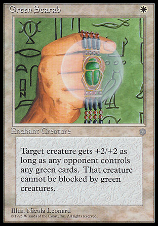 【ENG】《＜綠色聖甲蟲＞/Green Scarab》[冰雪時代]