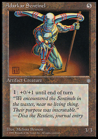 【ENG】《＜阿達卡哨兵＞/Adarkar Sentinel》[冰雪時代]