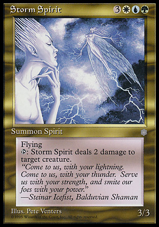【ENG】《＜風暴精靈＞/Storm Spirit》[冰雪時代]