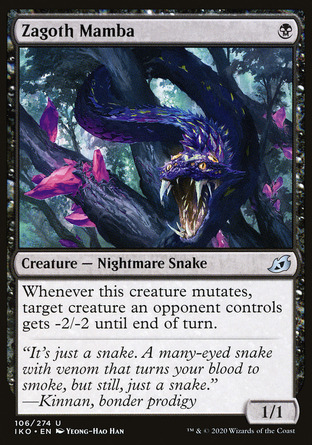 【JPN】《札苟斯樹蛇/Zagoth Mamba》[依克黎：巨獸時空]