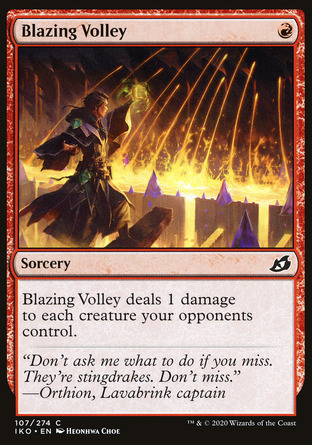 【JPN】《烈焰齊射/Blazing Volley》[依克黎：巨獸時空]