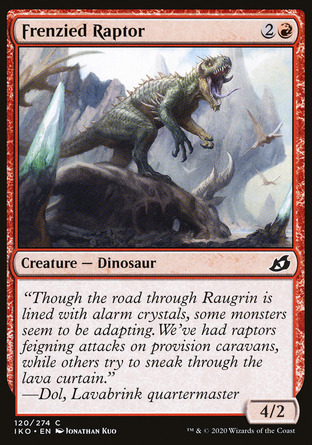 【JPN】《狂亂迅猛龍/Frenzied Raptor》[依克黎：巨獸時空]