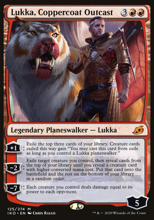 【JPN】《紫銅軍黜人盧卡/Lukka, Coppercoat Outcast》[依克黎：巨獸時空]