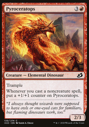 【JPN】《焰身角龍/Pyroceratops》[依克黎：巨獸時空]