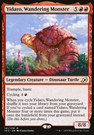 【JPN】 ☆Foil☆ 《遊蕩怪獸依達羅/Yidaro, Wandering Monster》[依克黎：巨獸時空]