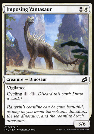 【JPN】《莊嚴高頸龍/Imposing Vantasaur》[依克黎：巨獸時空]
