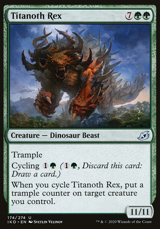 【JPN】《霸巨龍/Titanoth Rex》[依克黎：巨獸時空]