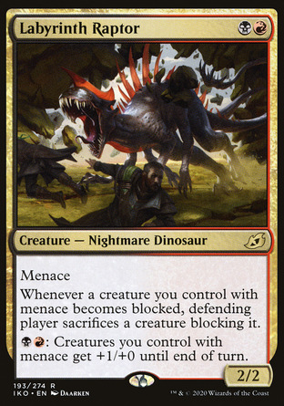 【JPN】《迷宮迅猛龍/Labyrinth Raptor》[依克黎：巨獸時空]