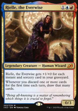 【JPN】 ☆Foil☆ 《全知利艾爾/Rielle, the Everwise》[依克黎：巨獸時空]