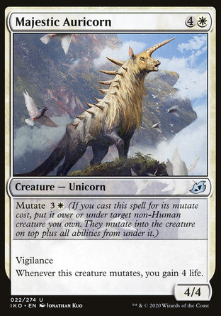 【JPN】《威儀金角獸/Majestic Auricorn》[依克黎：巨獸時空]