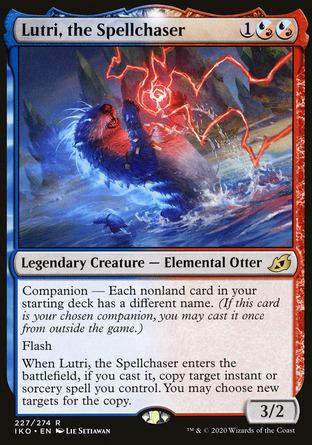【JPN】《逐咒獺靈拉翠/Lutri, the Spellchaser》[依克黎：巨獸時空]