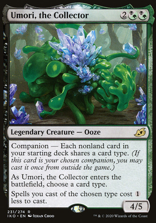 【JPN】《集晶流漿烏墨理/Umori, the Collector》[依克黎：巨獸時空]