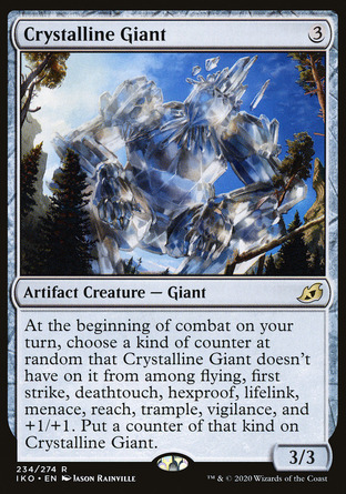 【JPN】 ☆Foil☆ 《晶澈巨人/Crystalline Giant》[依克黎：巨獸時空]