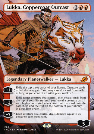 【JPN】《紫銅軍黜人盧卡/Lukka, Coppercoat Outcast》[依克黎：巨獸時空]