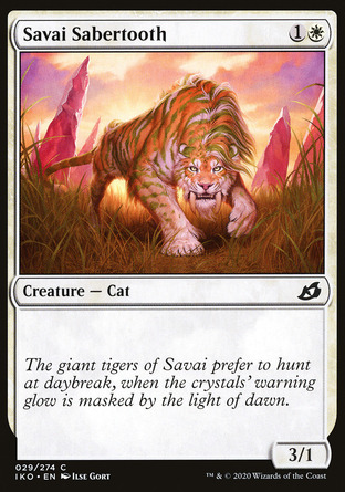 【JPN】《撒維耶劍齒虎/Savai Sabertooth》[依克黎：巨獸時空]
