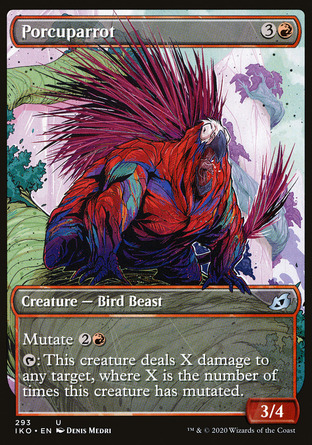 【JPN】《箭羽鸚鵡/Porcuparrot》[依克黎：巨獸時空]
