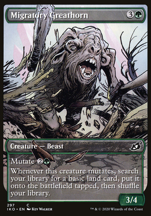 【JPN】《遷徙巨角獸/Migratory Greathorn》[依克黎：巨獸時空]