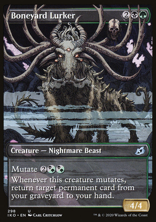 【JPN】《聚骨場蟄獸/Boneyard Lurker》[依克黎：巨獸時空]
