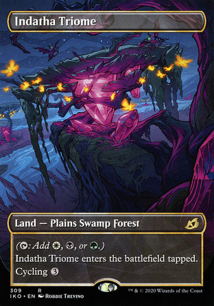 【JPN】 ☆Foil☆ 《因達沙群系/Indatha Triome》[依克黎：巨獸時空]
