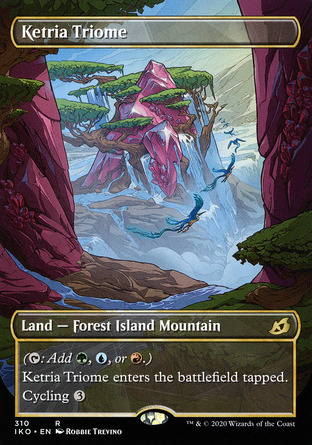 【JPN】 ☆Foil☆ 《克崔亞群系/Ketria Triome》[依克黎：巨獸時空]