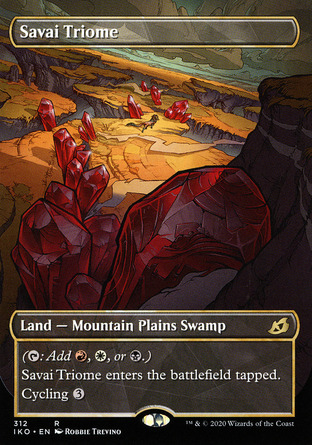 【JPN】 ☆Foil☆ 《撒維耶群系/Savai Triome》[依克黎：巨獸時空]