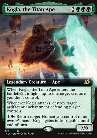 【JPN】《龐巨猿猴寇格拉/Kogla, the Titan Ape》[依克黎：巨獸時空]