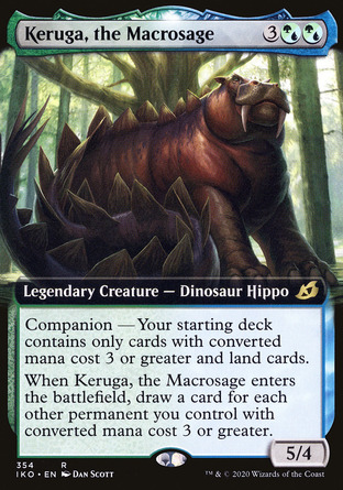 【JPN】《龐巨智者刻盧佳/Keruga, the Macrosage》[依克黎：巨獸時空]