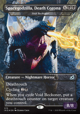 【JPN】 ☆Foil☆ 《虛空召獸/Void Beckoner》[依克黎：巨獸時空]
