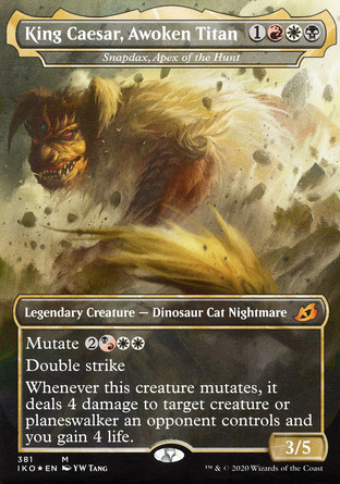 【JPN】《萬獵霸虎斯達茲/Snapdax, Apex of the Hunt》[依克黎：巨獸時空]